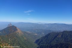Der Aussichtspunkt, von dem aus die Grenzen von Myanmar zu sehen sind.