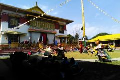 Maskentanz im Pemayangtse-Kloster