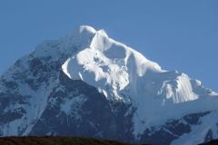 Der Berg Pandim, gesehen von Thangshing aus.